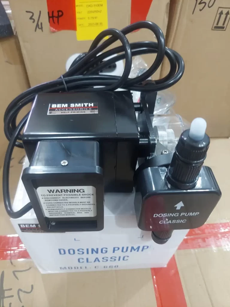 pengawasan dosing pump